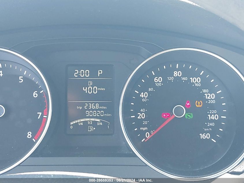 2017 Volkswagen Jetta 1.4T S VIN: 3VW2B7AJ6HM239402 Lot: 39559353