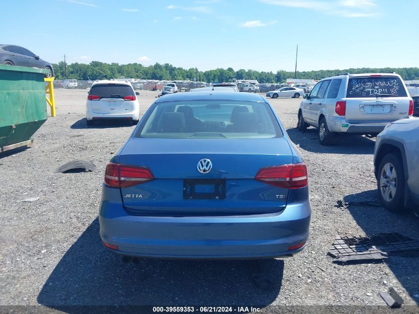 2017 Volkswagen Jetta 1.4T S VIN: 3VW2B7AJ6HM239402 Lot: 39559353