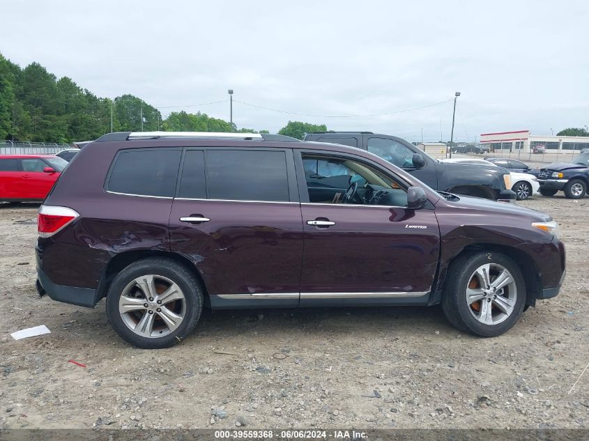 2011 Toyota Highlander Limited V6 VIN: 5TDYK3EH3BS031952 Lot: 39559368