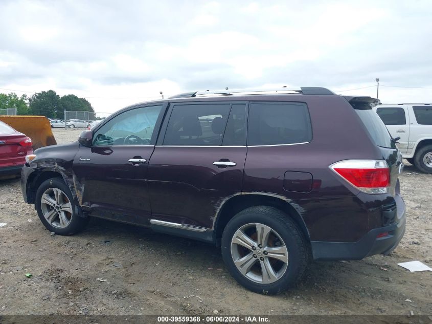 2011 Toyota Highlander Limited V6 VIN: 5TDYK3EH3BS031952 Lot: 39559368