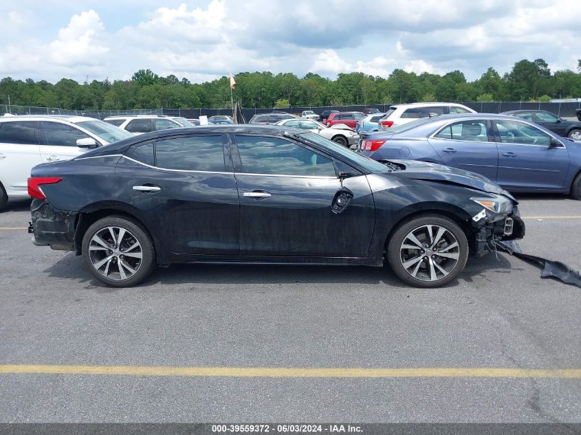 2018 Nissan Maxima 3.5 Sv VIN: 1N4AA6AP7JC360663 Lot: 39559372