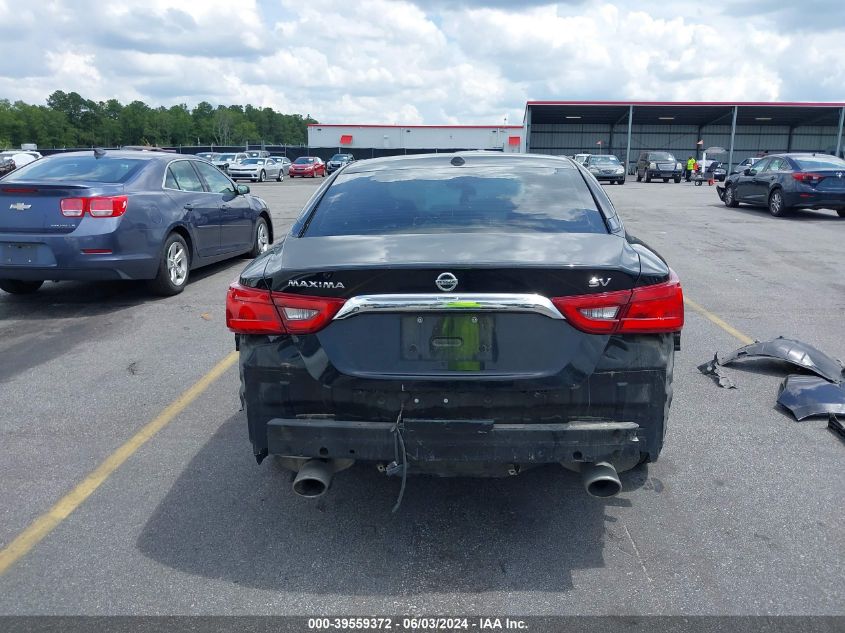 2018 Nissan Maxima 3.5 Sv VIN: 1N4AA6AP7JC360663 Lot: 39559372