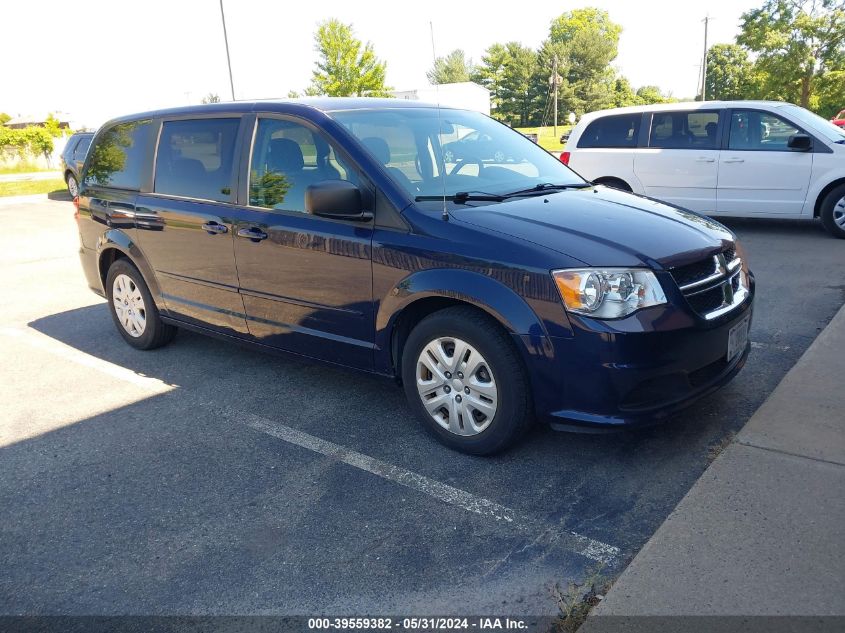 2016 Dodge Grand Caravan Se VIN: 2C4RDGBG5GR114624 Lot: 39559382