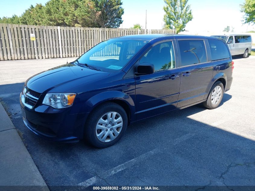 2016 Dodge Grand Caravan Se VIN: 2C4RDGBG5GR114624 Lot: 39559382