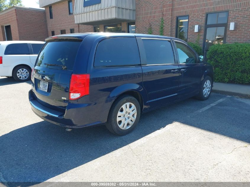 2016 Dodge Grand Caravan Se VIN: 2C4RDGBG5GR114624 Lot: 39559382