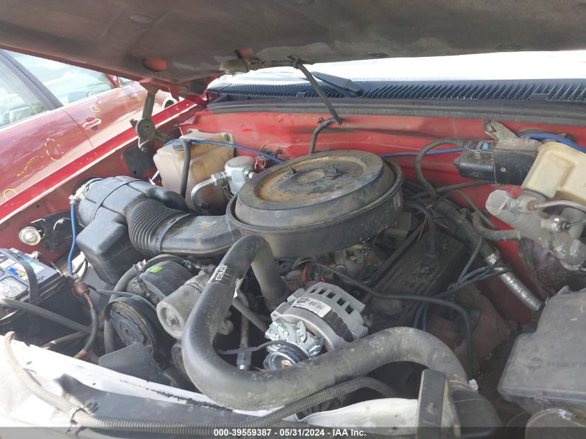 1995 Chevrolet Gmt-400 C1500 VIN: 2GCEC19K8S1178897 Lot: 39559387