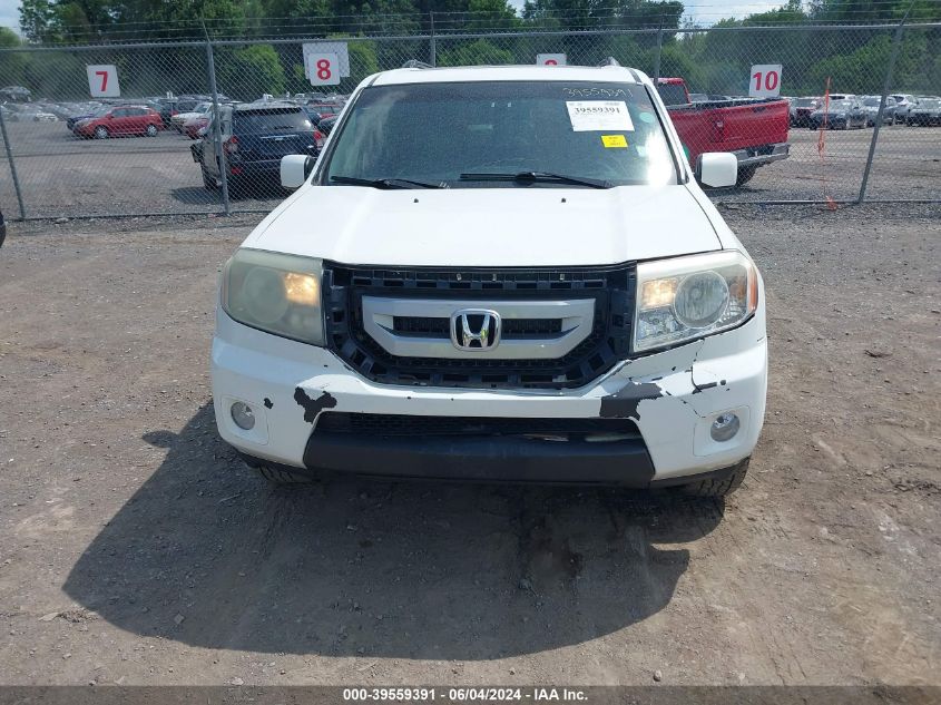 2010 Honda Pilot Ex-L VIN: 5FNYF4H51AB016512 Lot: 39559391