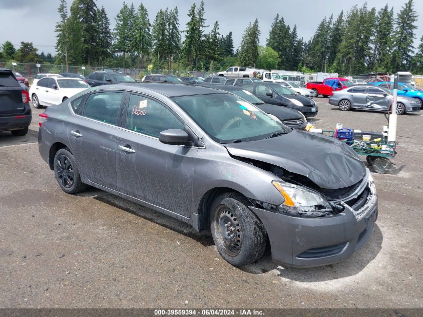 2015 Nissan Sentra Sv VIN: 3N1AB7AP4FY214025 Lot: 39559394