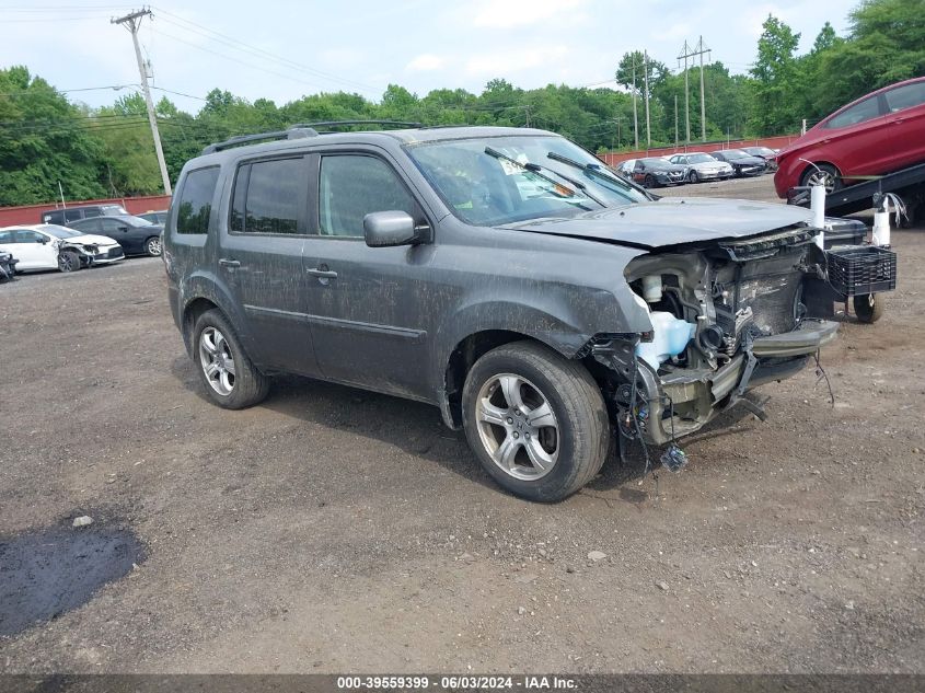 2013 Honda Pilot Ex-L VIN: 5FNYF4H58DB073455 Lot: 39559399