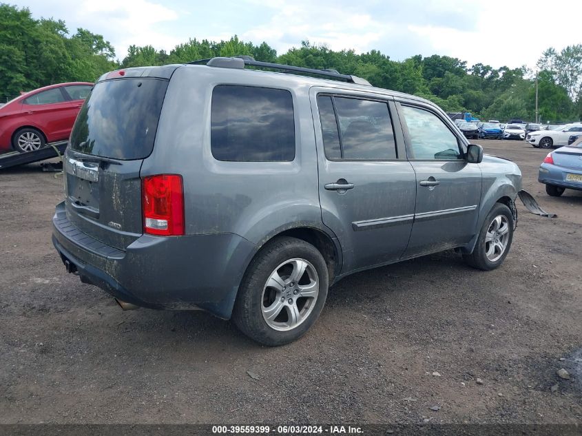 2013 Honda Pilot Ex-L VIN: 5FNYF4H58DB073455 Lot: 39559399