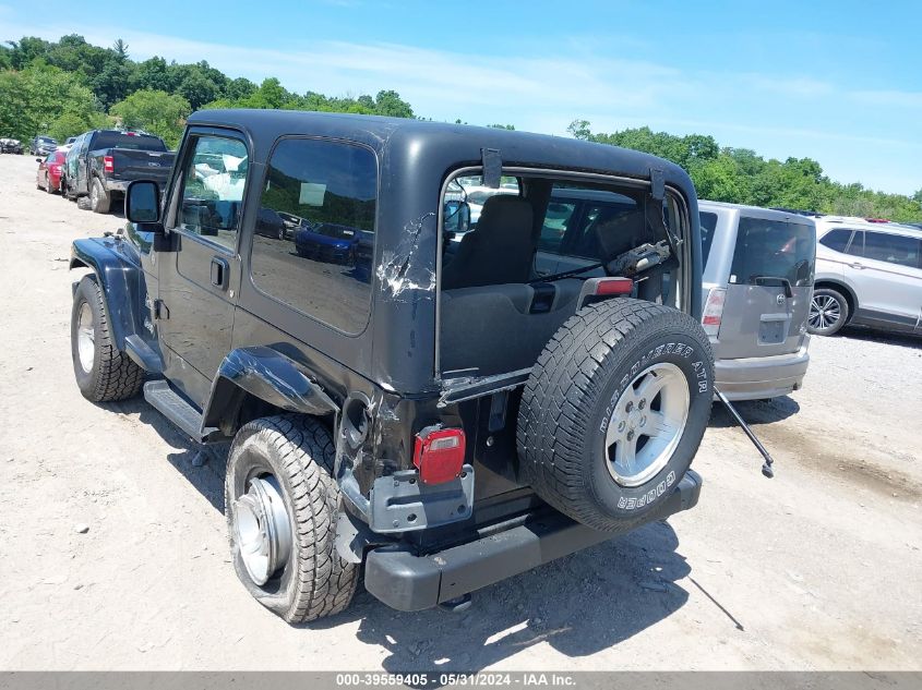 2004 Jeep Wrangler Sahara VIN: 1J4FA59S94P720297 Lot: 39559405