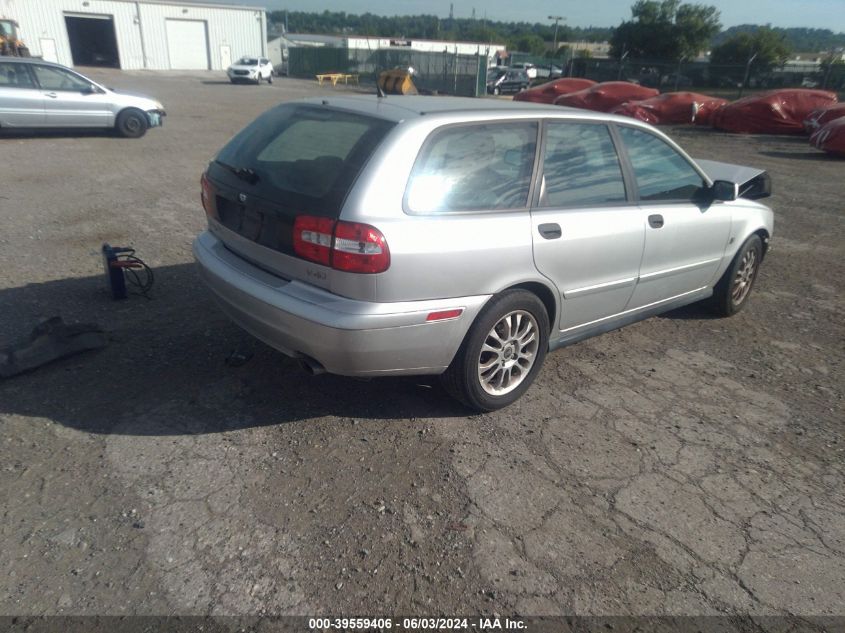 2004 Volvo V40 1.9T VIN: YV1VW27504F056776 Lot: 39559406