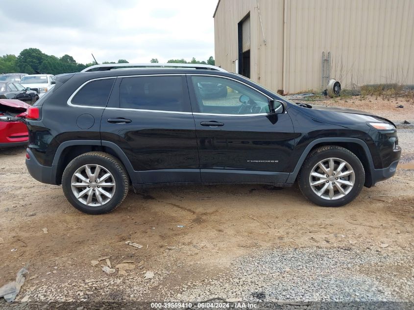 2017 Jeep Cherokee Limited 4X4 VIN: 1C4PJMDS1HW612523 Lot: 39559410