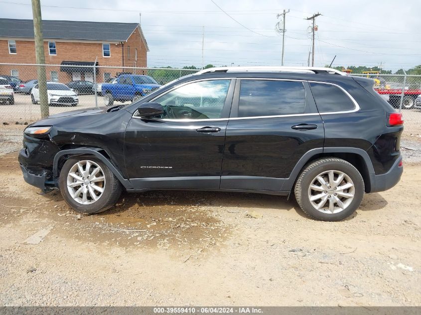 2017 Jeep Cherokee Limited 4X4 VIN: 1C4PJMDS1HW612523 Lot: 39559410