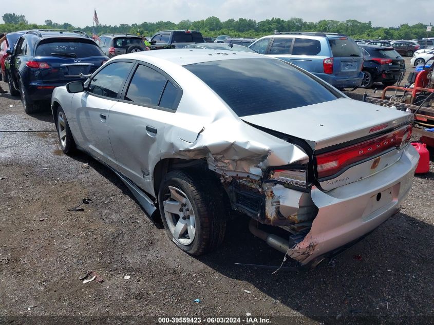 2014 Dodge Charger Police VIN: 2C3CDXAT5EH190730 Lot: 39559423