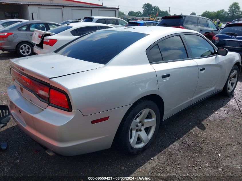 2014 Dodge Charger Police VIN: 2C3CDXAT5EH190730 Lot: 39559423