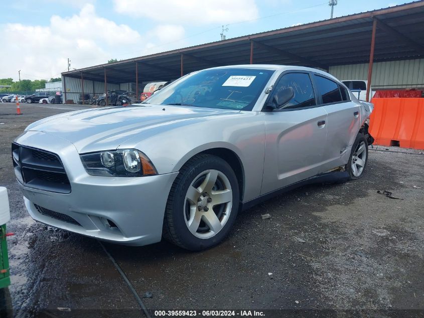 2014 Dodge Charger Police VIN: 2C3CDXAT5EH190730 Lot: 39559423