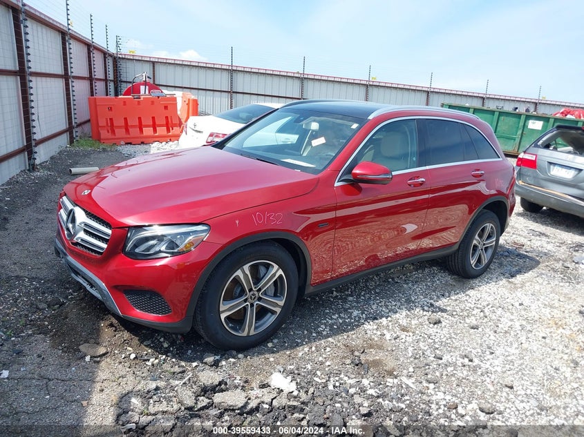 2019 MERCEDES-BENZ GLC 350E 4MATIC - WDC0G5EB3KF558406