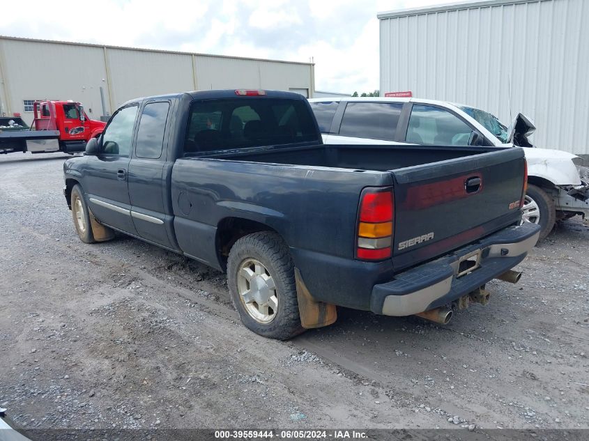 2005 GMC Sierra 1500 Sle VIN: 2GTEC19T851226525 Lot: 39559444