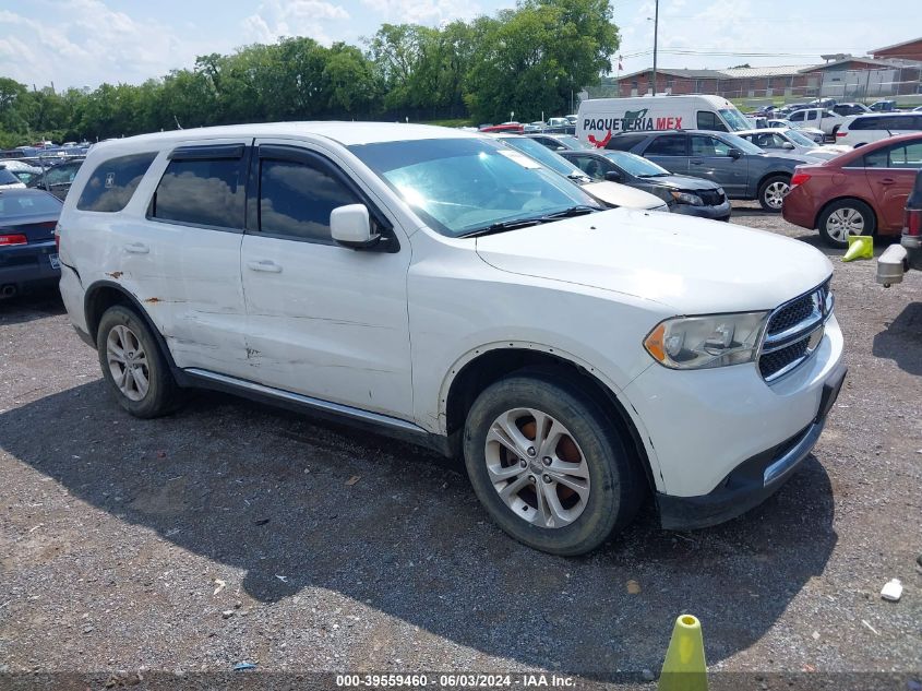 2013 Dodge Durango Sxt VIN: 1C4RDJAG2DC678735 Lot: 39559460