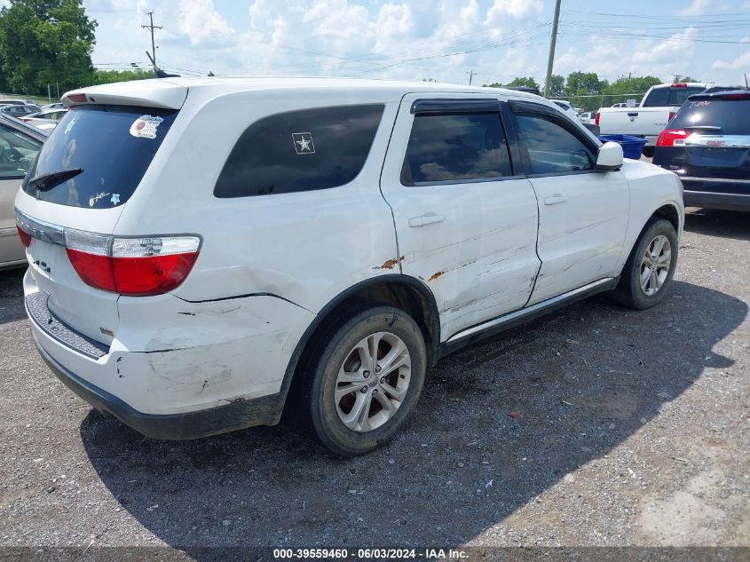 2013 Dodge Durango Sxt VIN: 1C4RDJAG2DC678735 Lot: 39559460