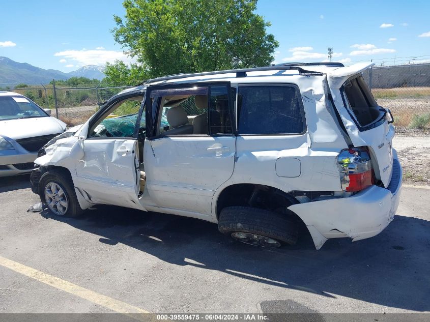 2004 Toyota Highlander V6 VIN: JTEEP21AX40015675 Lot: 39559475