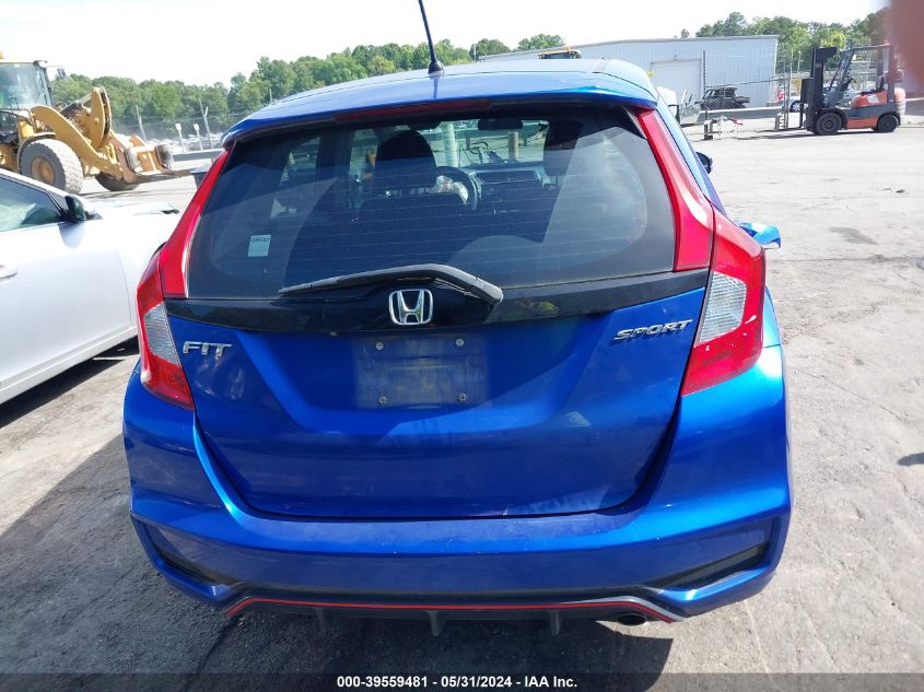 2018 Honda Fit Sport VIN: 3HGGK5H68JM724811 Lot: 39559481