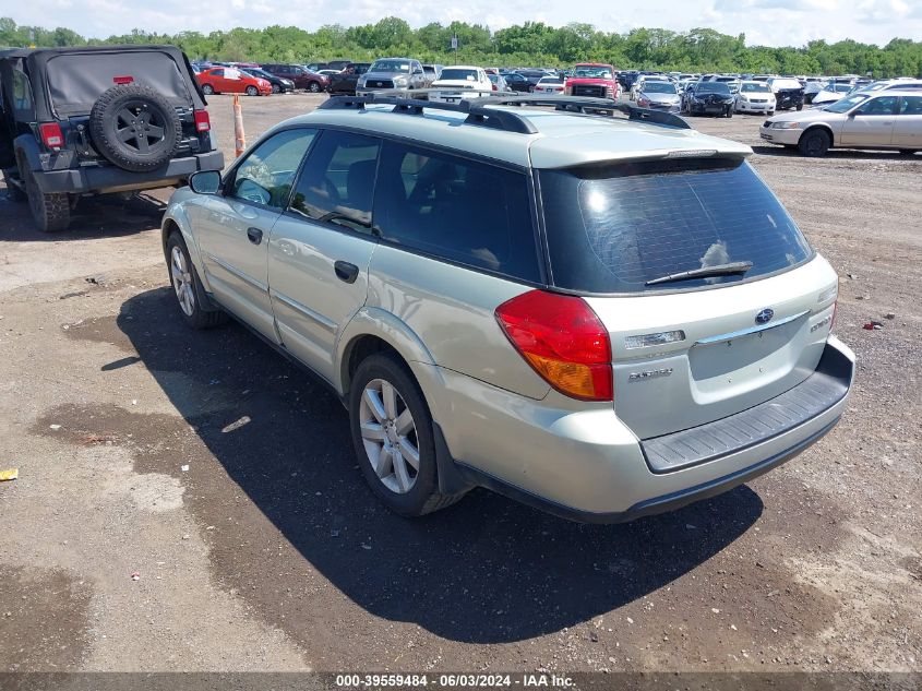 2006 Subaru Outback 2.5I VIN: 4S4BP61C667322119 Lot: 39559484