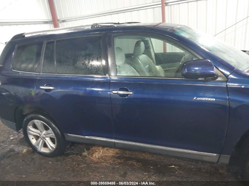 2013 Toyota Highlander Limited V6 VIN: 5TDDK3EH1DS214221 Lot: 39559488