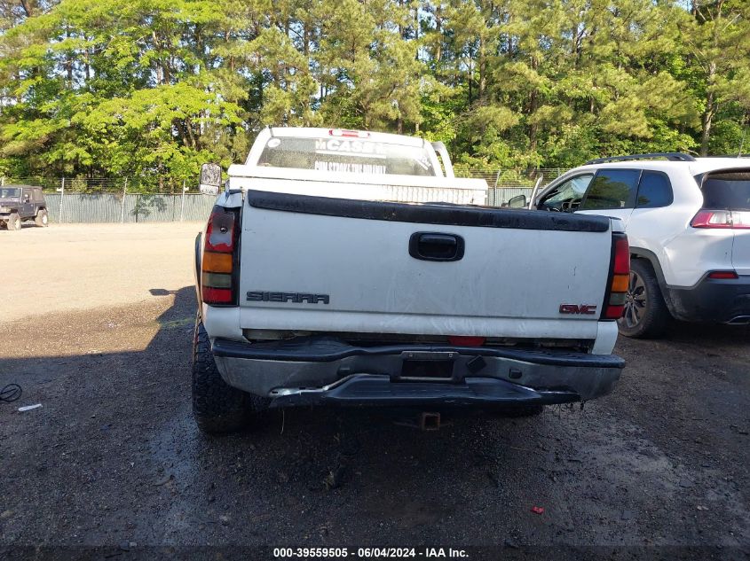 2004 GMC Sierra 2500Hd Work Truck VIN: 1GTHC24204E339481 Lot: 39559505