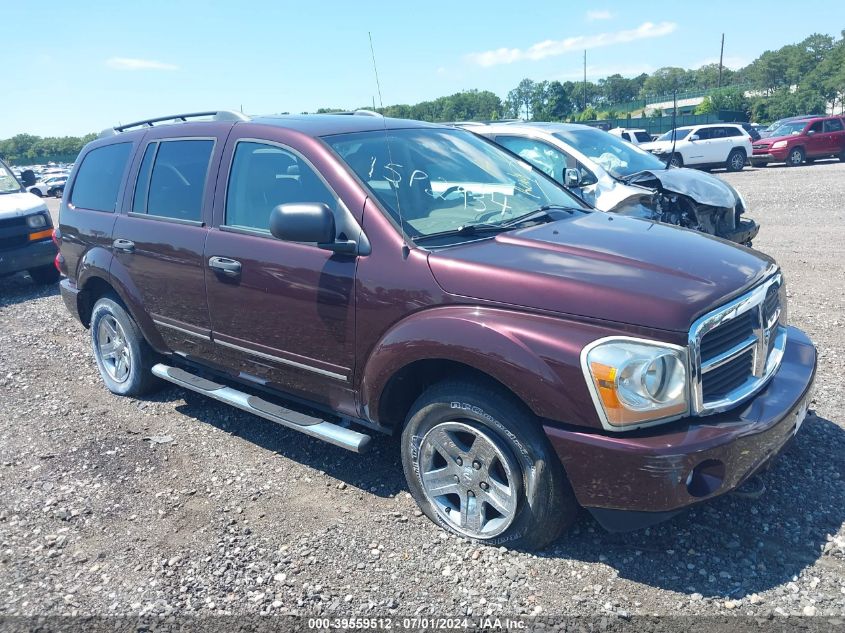 2005 Dodge Durango Limited VIN: 1D8HB58D25F509482 Lot: 39559512