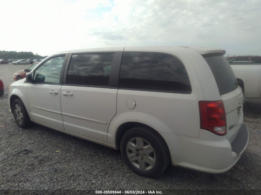 2011 Dodge Grand Caravan Express VIN: 2D4RN4DG2BR708124 Lot: 39559544