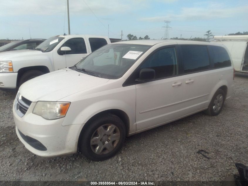 2011 Dodge Grand Caravan Express VIN: 2D4RN4DG2BR708124 Lot: 39559544