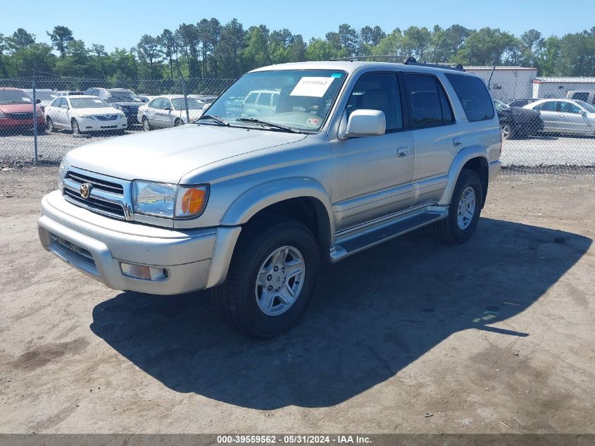 1999 Toyota 4Runner Limited V6 VIN: JT3HN87R2X0196741 Lot: 39559562