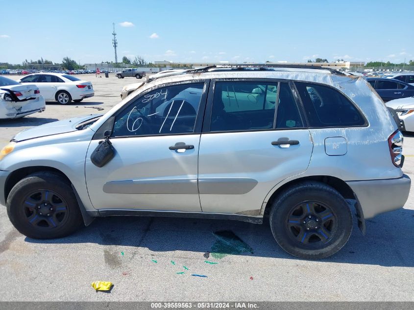 2004 Toyota Rav4 VIN: JTEGD20V840019780 Lot: 39559563