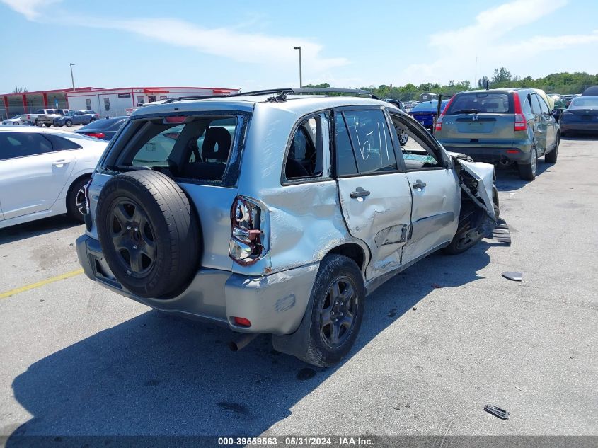 2004 Toyota Rav4 VIN: JTEGD20V840019780 Lot: 39559563