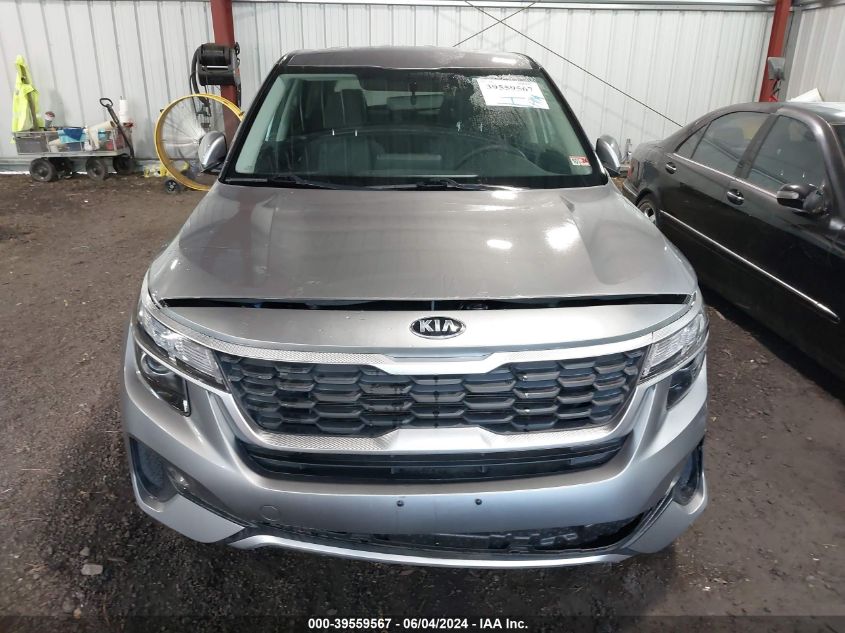 2021 Kia Seltos Lx VIN: KNDEPCAA8M7079912 Lot: 39559567