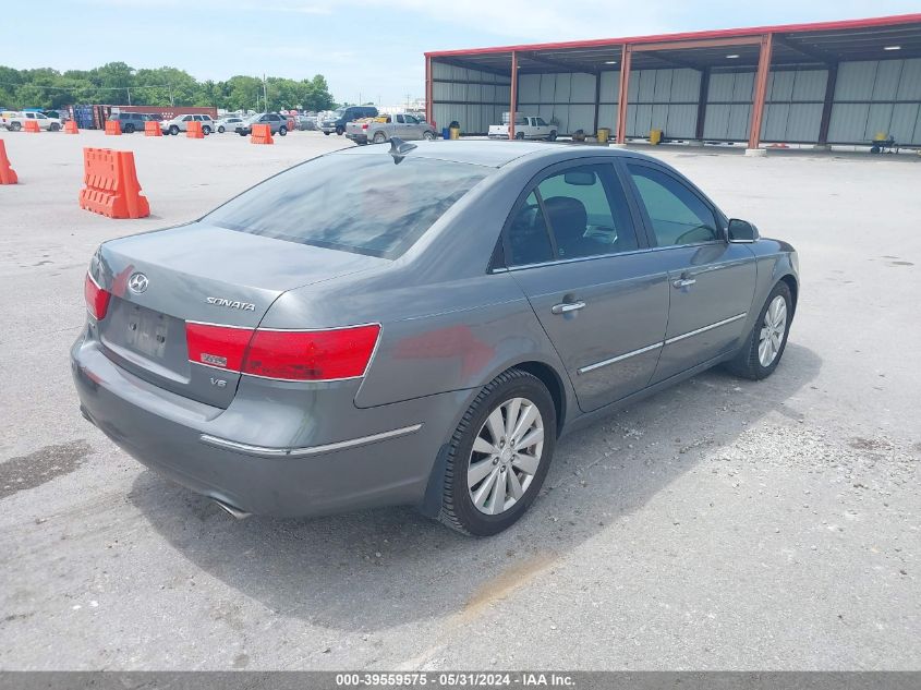 2010 Hyundai Sonata Limited V6 VIN: 5NPEU4AF6AH614575 Lot: 39559575