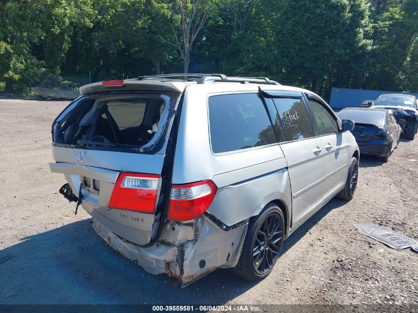 2005 Honda Odyssey Ex-L VIN: 5FNRL38765B083976 Lot: 39559581