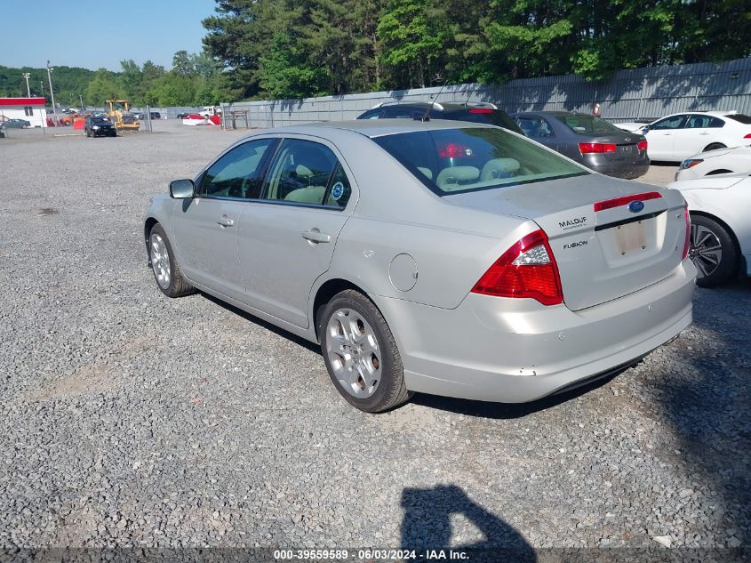 2010 Ford Fusion Se VIN: 3FAHP0HA8AR344534 Lot: 39559589