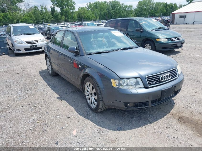 2005 Audi A4 1.8T/1.8T Special Edition VIN: WAULC68E05A124534 Lot: 39559594