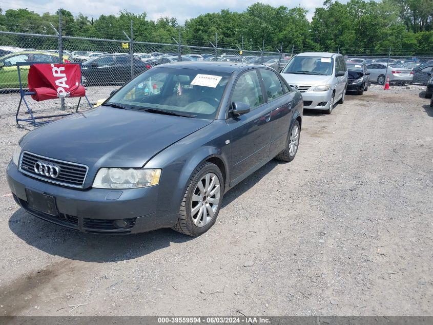 2005 Audi A4 1.8T/1.8T Special Edition VIN: WAULC68E05A124534 Lot: 39559594