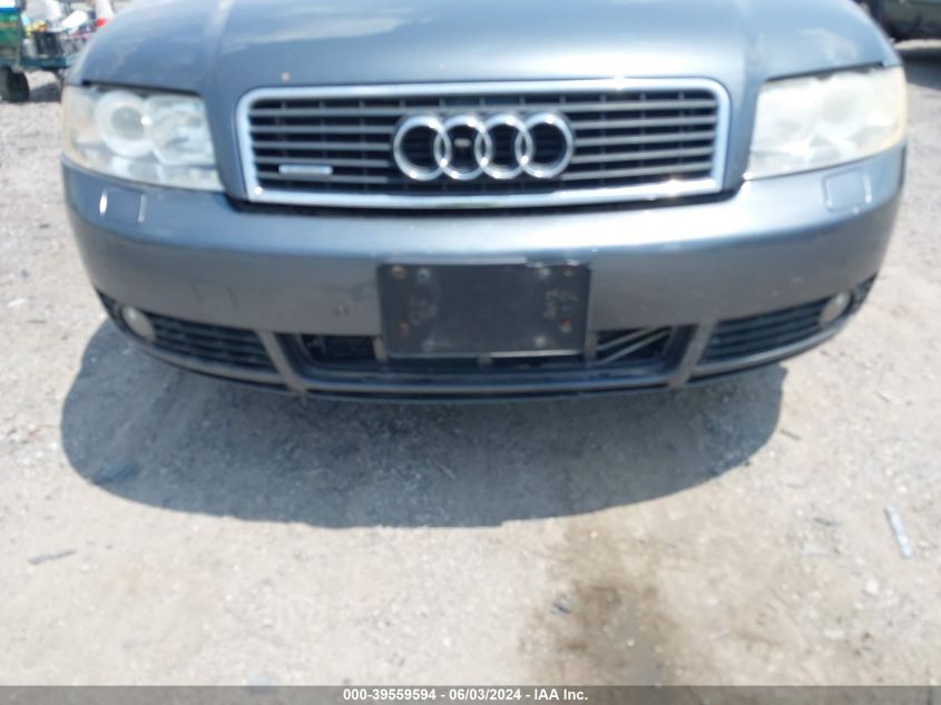 2005 Audi A4 1.8T/1.8T Special Edition VIN: WAULC68E05A124534 Lot: 39559594