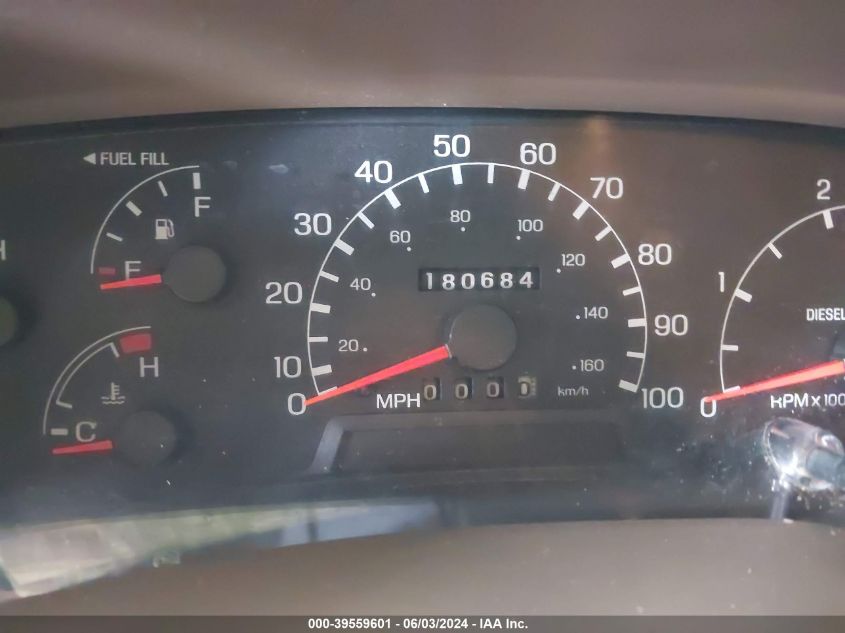 1999 Ford F-250 Lariat/Xl/Xlt VIN: 1FTNW20F2XED34452 Lot: 39559601