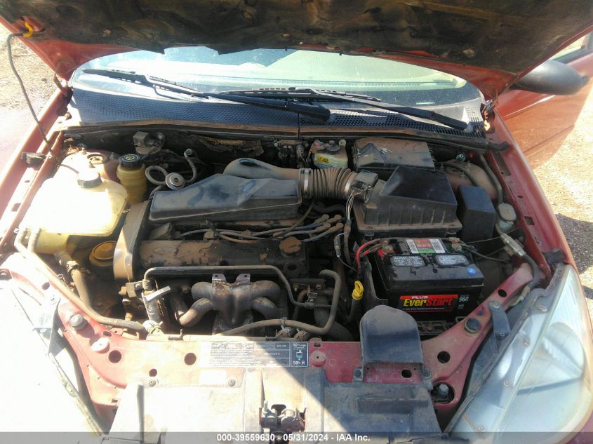 2000 Ford Focus Se VIN: 1FAFP3438YW125497 Lot: 39559630