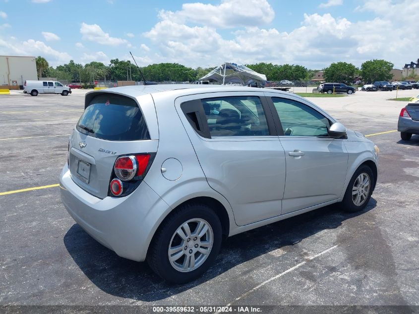 2013 Chevrolet Sonic Lt Auto VIN: 1G1JC6SH4D4122062 Lot: 39559632