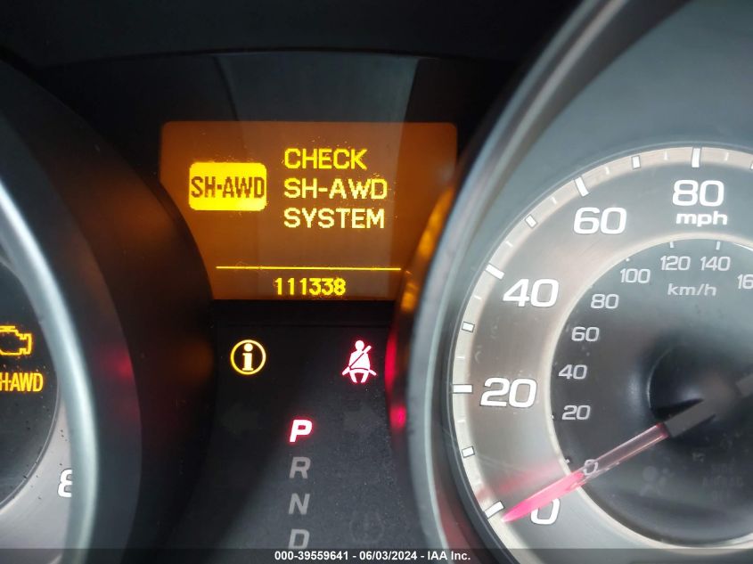 2013 Acura Mdx VIN: 2HNYD2H20DH518761 Lot: 39559641