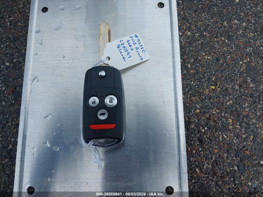 2013 Acura Mdx VIN: 2HNYD2H20DH518761 Lot: 39559641