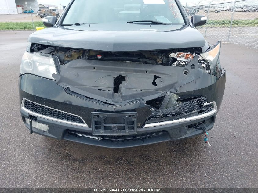 2013 Acura Mdx VIN: 2HNYD2H20DH518761 Lot: 39559641