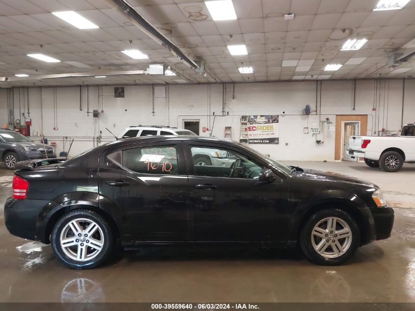 2010 Dodge Avenger R/T VIN: 1B3CC5FB3AN237114 Lot: 39559640